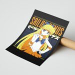 Sailor Moon Venus Poster Duvar Tablosu, Anime Severlere Özel Hediye