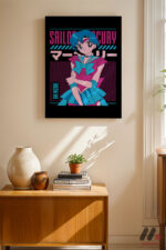 Sailor Moon Mercury Poster Duvar Tablosu, Anime Severlere Özel Hediye - Görsel 8