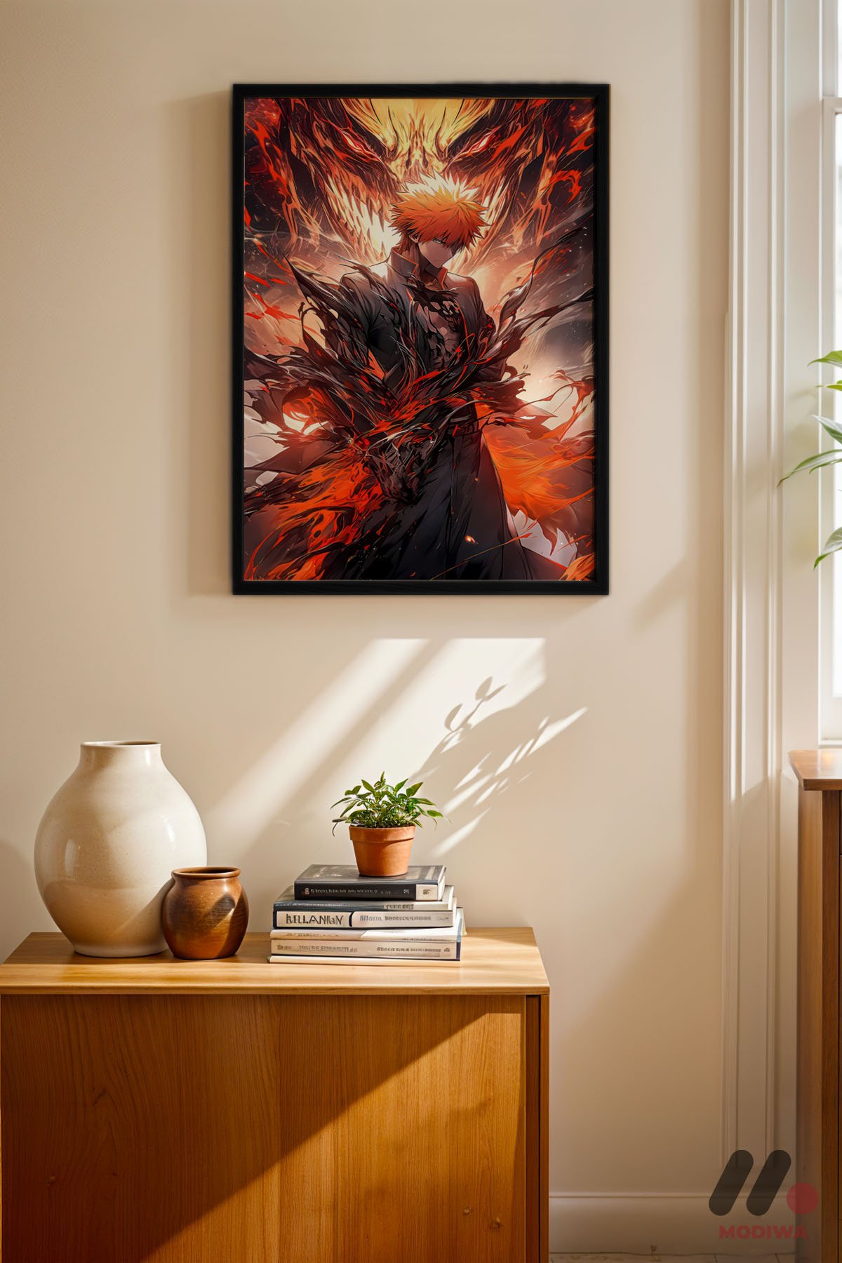 mdw-tbl-0109_ab4-3.jpg Bleach Ichigo Poster Duvar Tablosu, Anime Severlere Özel Hediye - Görsel 1