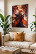 Bleach Ichigo Poster Duvar Tablosu, Anime Severlere Özel Hediye - Görsel 3