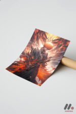 Bleach Ichigo Poster Duvar Tablosu, Anime Severlere Özel Hediye - Görsel 7