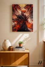 Bleach Ichigo Poster Duvar Tablosu, Anime Severlere Özel Hediye - Görsel 2