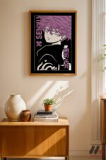 Tokyo Revengers Senju Poster Duvar Tablosu, Anime Severlere Özel Hediye - Görsel 4