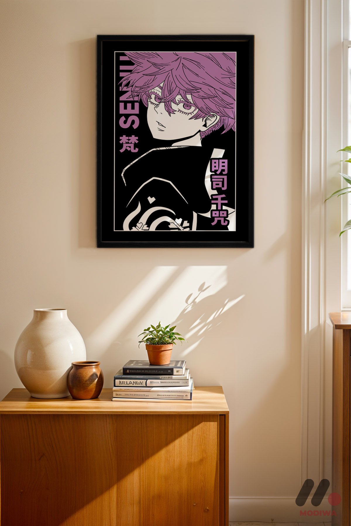 mdw-tbl-0115_ab4-3.jpg Tokyo Revengers Senju Poster Duvar Tablosu, Anime Severlere Özel Hediye - Görsel 1