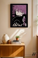 Tokyo Revengers Senju Poster Duvar Tablosu, Anime Severlere Özel Hediye - Görsel 8