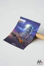 Cidde Grand Prix Gece Afişi Duvar Tablosu, Oto Severlere Özel Hediye