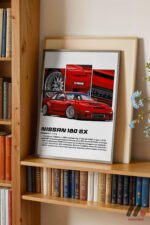 Nissan 180SX JDM Araba Posteri Duvar Tablosu, Oto Severlere Özel Hediye - Görsel 2