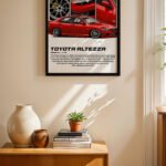 Toyota Altezza JDM Araba Posteri Duvar Tablosu, Oto Severlere Özel Hediye