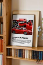 Toyota Altezza JDM Araba Posteri Duvar Tablosu, Oto Severlere Özel Hediye - Görsel 2