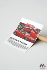 Toyota Altezza JDM Araba Posteri Duvar Tablosu, Oto Severlere Özel Hediye - Görsel 7