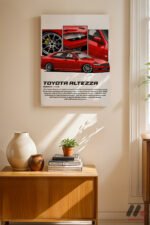 Toyota Altezza JDM Araba Posteri Duvar Tablosu, Oto Severlere Özel Hediye - Görsel 8