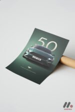 Ford Mustang Bullitt Poster Duvar Tablosu, Oto Severlere Özel Hediye