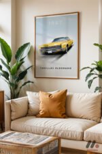 Cadillac Eldorado 1967 Klasik Araba Duvar Tablosu, Oto Severlere Özel Hediye - Görsel 10