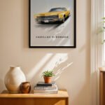 Cadillac Eldorado 1967 Klasik Araba Duvar Tablosu, Oto Severlere Özel Hediye