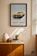 Cadillac Eldorado 1967 Klasik Araba Duvar Tablosu, Oto Severlere Özel Hediye