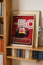 Formula 1 Şampiyonları 1950-1959 Duvar Tablosu, Oto Severlere Özel Hediye - Görsel 5
