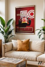 Formula 1 Şampiyonları 1950-1959 Duvar Tablosu, Oto Severlere Özel Hediye - Görsel 6