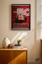 Formula 1 Şampiyonları 1950-1959 Duvar Tablosu, Oto Severlere Özel Hediye