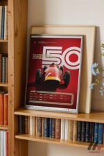 Formula 1 Şampiyonları 1950-1959 Duvar Tablosu, Oto Severlere Özel Hediye - Görsel 2