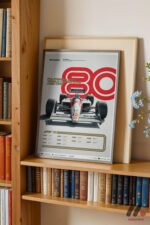 Formula 1 Şampiyonları 1980-1989 Duvar Tablosu, Oto Severlere Özel Hediye - Görsel 2