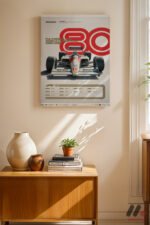 Formula 1 Şampiyonları 1980-1989 Duvar Tablosu, Oto Severlere Özel Hediye - Görsel 8