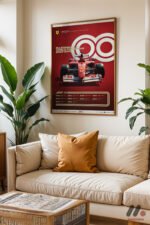 Formula 1 Şampiyonları 2000-2009 Duvar Tablosu, Oto Severlere Özel Hediye - Görsel 6