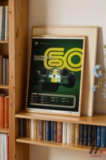 Formula 1 Şampiyonları 1960-1969 Duvar Tablosu, Oto Severlere Özel Hediye - Görsel 5