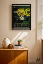 Formula 1 Şampiyonları 1960-1969 Duvar Tablosu, Oto Severlere Özel Hediye