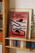 Spielberg Avusturya Pist Haritası Duvar Tablosu, Oto Severlere Özel Hediye - Görsel 2