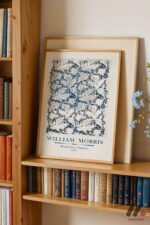William Morris Wallflower Deseni Duvar Tablosu, Ev Dekorasyonu - Görsel 5