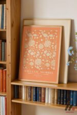 William Morris Wild Tulip Deseni Duvar Tablosu, Ev Dekorasyonu - Görsel 5