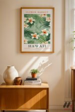 Flower Market Hawaii Posteri Duvar Tablosu, Ev Dekorasyonu - Görsel 4