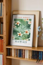Flower Market Hawaii Posteri Duvar Tablosu, Ev Dekorasyonu - Görsel 2