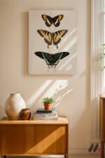 Kelebek Koleksiyonu Poster Duvar Tablosu, Ev Dekorasyonu - Görsel 8