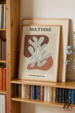 Matisse Papiers Decoupes Duvar Tablosu, Modern Ev Dekorasyonu - Görsel 5