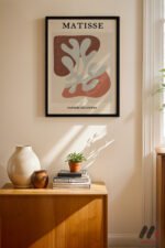 Matisse Papiers Decoupes Duvar Tablosu, Modern Ev Dekorasyonu