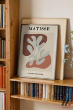 Matisse Papiers Decoupes Duvar Tablosu, Modern Ev Dekorasyonu - Görsel 2