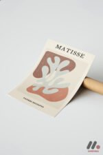 Matisse Papiers Decoupes Duvar Tablosu, Modern Ev Dekorasyonu - Görsel 7
