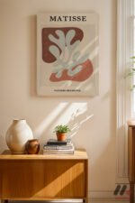 Matisse Papiers Decoupes Duvar Tablosu, Modern Ev Dekorasyonu - Görsel 8