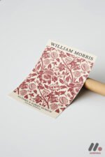 William Morris Kırmızı Desen Duvar Tablosu, Modern Ev Dekorasyonu - Görsel 7