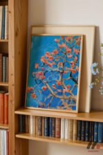 Van Gogh Badem Çiçeği Duvar Tablosu, Modern Ev Dekorasyonu - Görsel 5