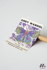 Andy Warhol Kelebek Posteri Duvar Tablosu, Modern Ev Dekorasyonu - Görsel 7