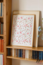 Küçük Çiçek Deseni Duvar Tablosu, Modern Ev Dekorasyonu - Görsel 5
