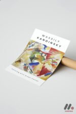 Kandinsky Sergi Posteri Duvar Tablosu, Modern Ev Dekorasyonu - Görsel 7