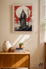 Büyücü Figür Posteri Duvar Tablosu, Modern Ev Dekorasyonu - Görsel 8