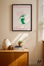 Elegance Moda Posteri Duvar Tablosu, Modern Ev Dekorasyonu