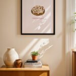 Cinnamon Girl Poster Duvar Tablosu, Modern Ev Dekorasyonu