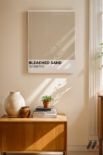 Bleached Sand Renk Kartı Duvar Tablosu, Huzurlu Ev Dekorasyonu - Görsel 8