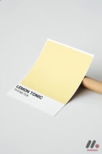 Lemon Tonic Renk Kartı Duvar Tablosu, Huzurlu Ev Dekorasyonu - Görsel 7