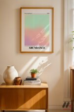 Abundance Aura Posteri Duvar Tablosu, Kişiye Özel Hediye - Görsel 4